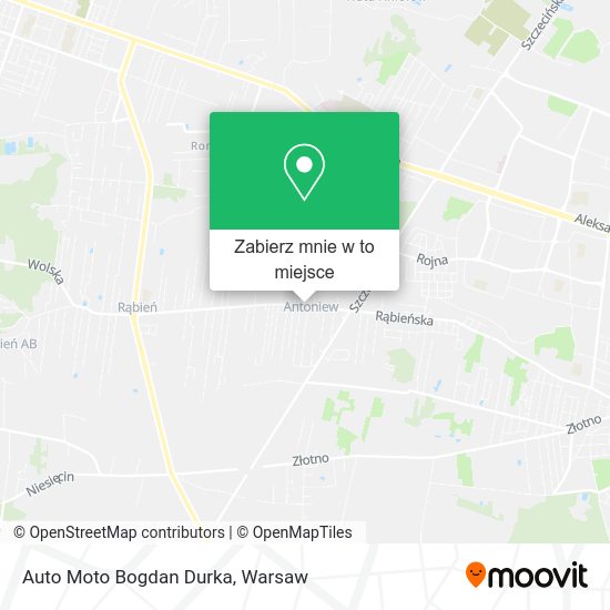 Mapa Auto Moto Bogdan Durka