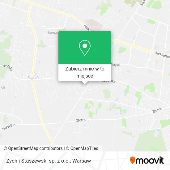 Mapa Zych i Staszewski sp. z o.o.