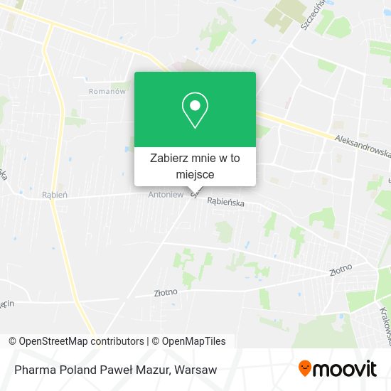 Mapa Pharma Poland Paweł Mazur