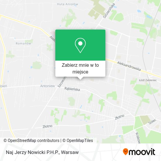 Mapa Naj Jerzy Nowicki P.H.P.