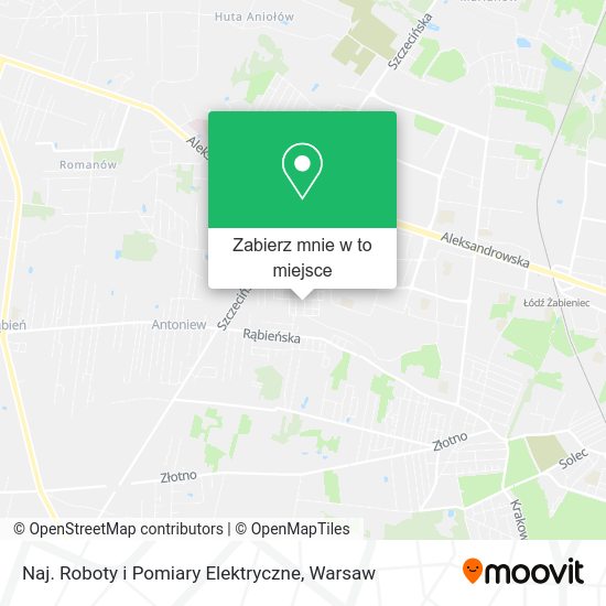 Mapa Naj. Roboty i Pomiary Elektryczne