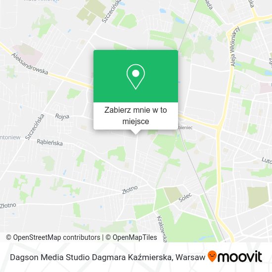 Mapa Dagson Media Studio Dagmara Kaźmierska