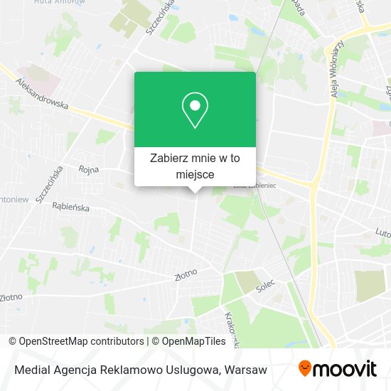 Mapa Medial Agencja Reklamowo Uslugowa