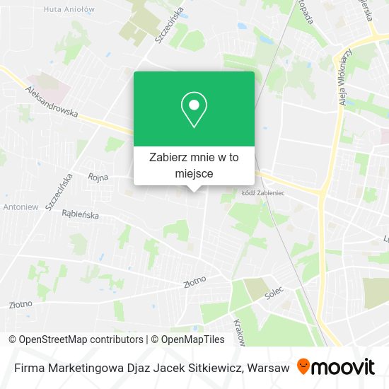 Mapa Firma Marketingowa Djaz Jacek Sitkiewicz