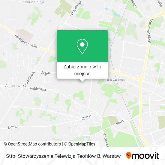 Mapa Sttb- Stowarzyszenie Telewizja Teofilów B