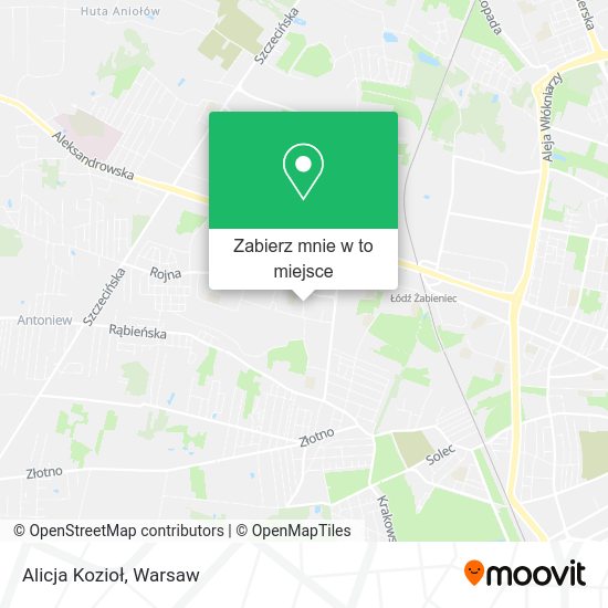 Mapa Alicja Kozioł