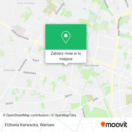 Mapa Elżbieta Karwacka