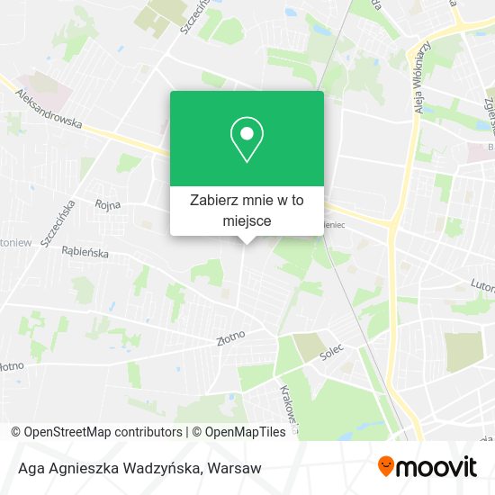 Mapa Aga Agnieszka Wadzyńska