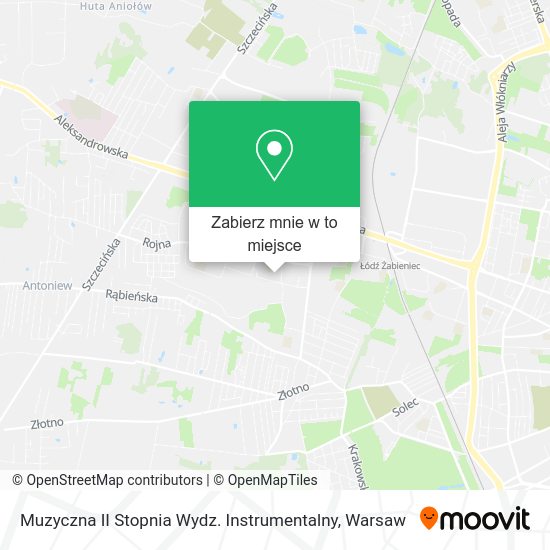 Mapa Muzyczna II Stopnia Wydz. Instrumentalny