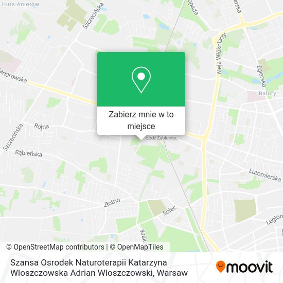 Mapa Szansa Osrodek Naturoterapii Katarzyna Wloszczowska Adrian Wloszczowski