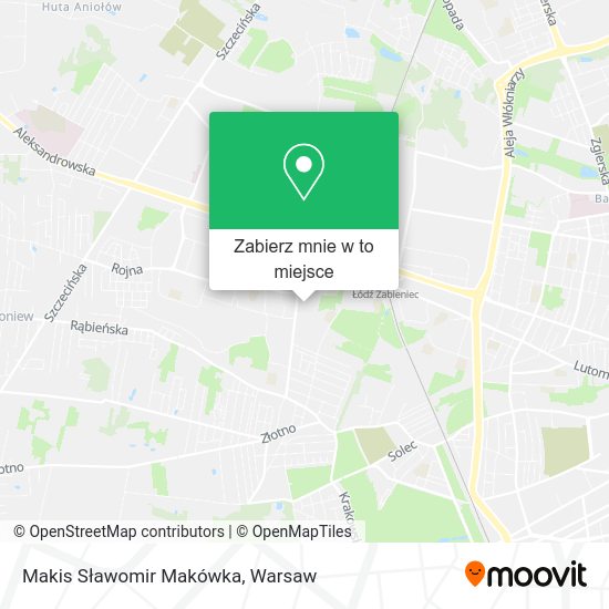 Mapa Makis Sławomir Makówka