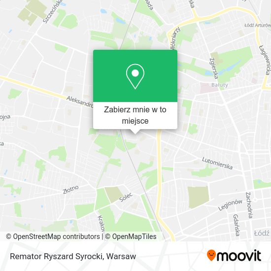 Mapa Remator Ryszard Syrocki