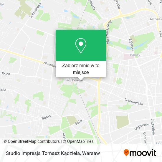 Mapa Studio Impresja Tomasz Kądziela