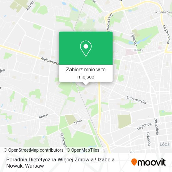 Mapa Poradnia Dietetyczna Więcej Zdrowia ! Izabela Nowak