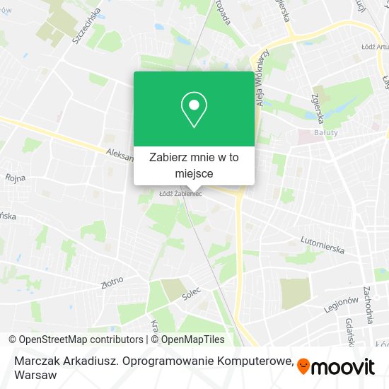 Mapa Marczak Arkadiusz. Oprogramowanie Komputerowe