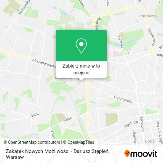 Mapa Zakątek Nowych Możliwości - Dariusz Stępień