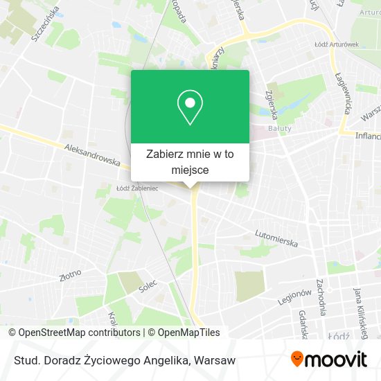 Mapa Stud. Doradz Życiowego Angelika