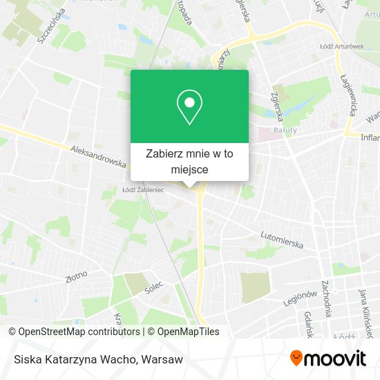 Mapa Siska Katarzyna Wacho