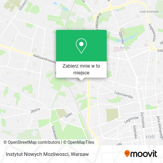 Mapa Instytut Nowych Mozliwosci