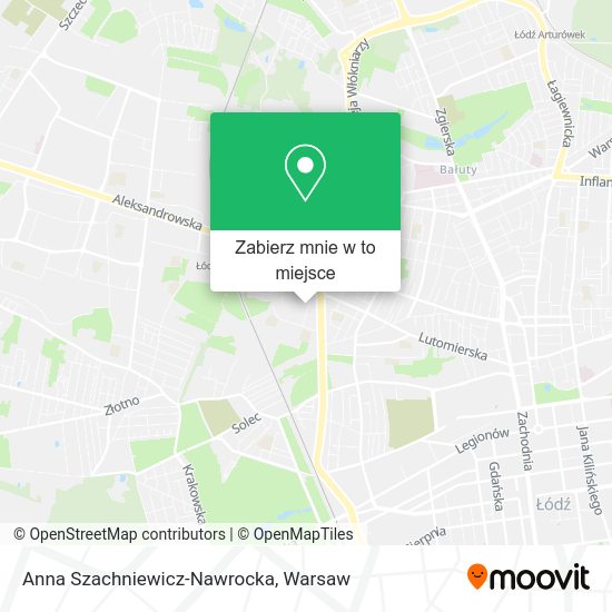 Mapa Anna Szachniewicz-Nawrocka