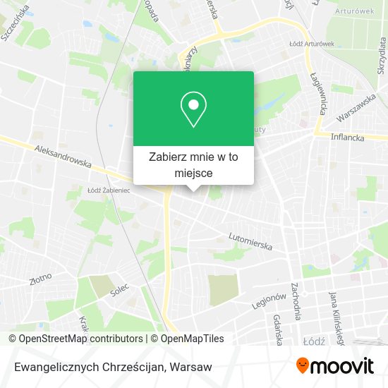 Mapa Ewangelicznych Chrześcijan