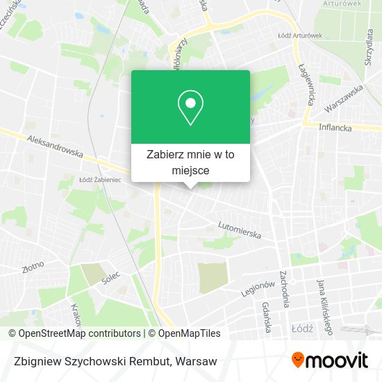 Mapa Zbigniew Szychowski Rembut