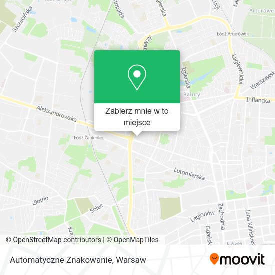 Mapa Automatyczne Znakowanie