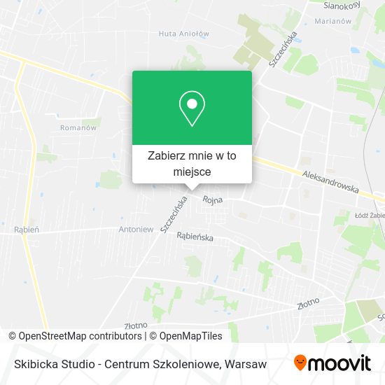 Mapa Skibicka Studio - Centrum Szkoleniowe