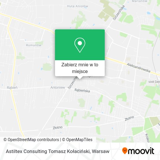 Mapa Astiltex Consulting Tomasz Kołaciński