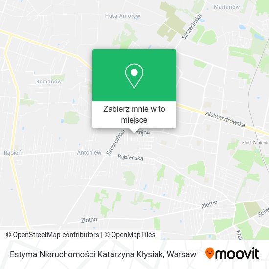 Mapa Estyma Nieruchomości Katarzyna Kłysiak