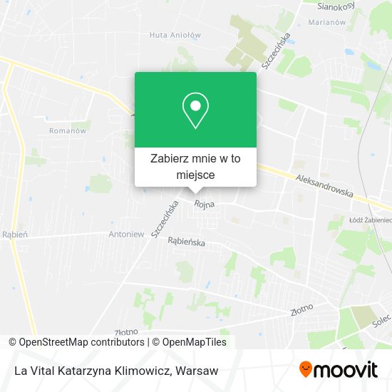 Mapa La Vital Katarzyna Klimowicz