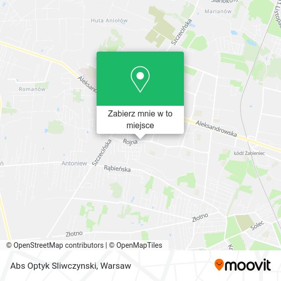 Mapa Abs Optyk Sliwczynski