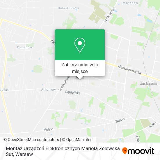 Mapa Montaż Urządzeń Elektronicznych Mariola Zelewska Sut