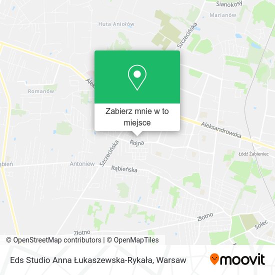 Mapa Eds Studio Anna Łukaszewska-Rykała