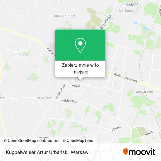 Mapa Kuppelweiser Artur Urbański