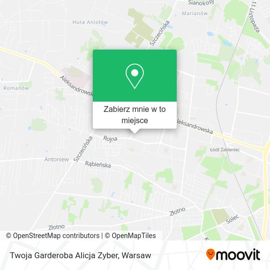 Mapa Twoja Garderoba Alicja Zyber