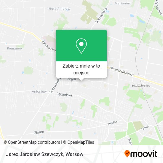 Mapa Jarex Jarosław Szewczyk