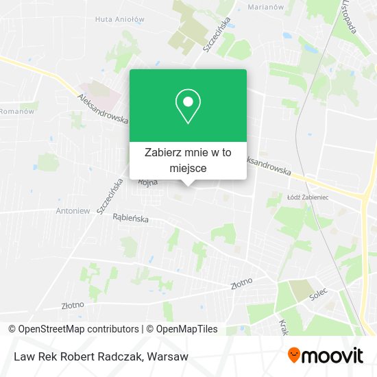 Mapa Law Rek Robert Radczak