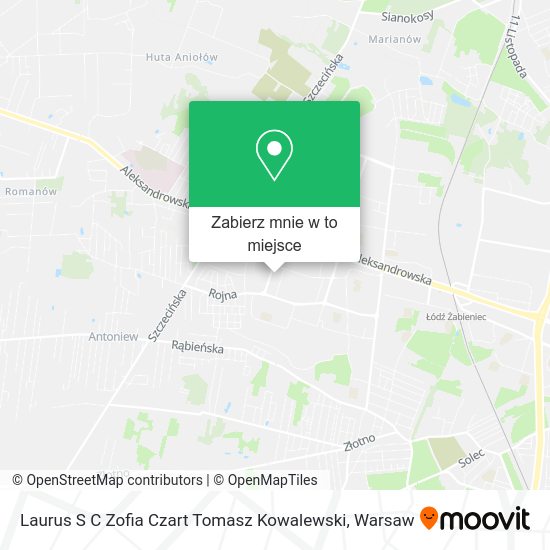 Mapa Laurus S C Zofia Czart Tomasz Kowalewski