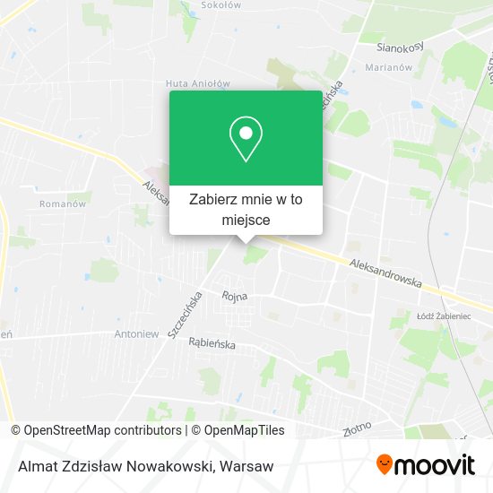 Mapa Almat Zdzisław Nowakowski