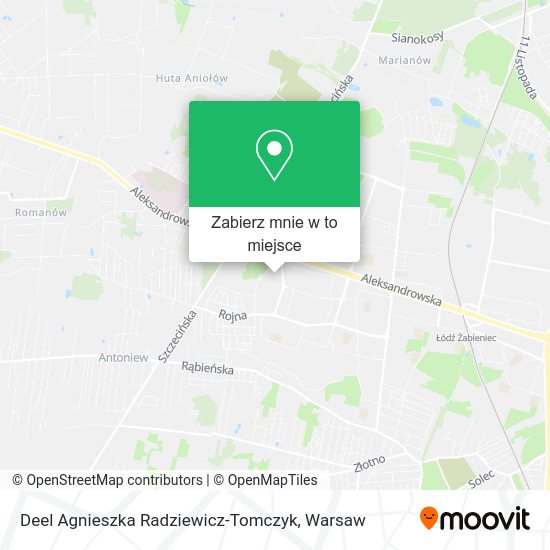 Mapa Deel Agnieszka Radziewicz-Tomczyk