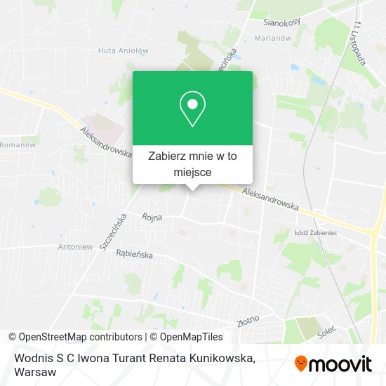 Mapa Wodnis S C Iwona Turant Renata Kunikowska