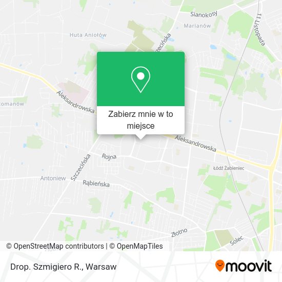 Mapa Drop. Szmigiero R.