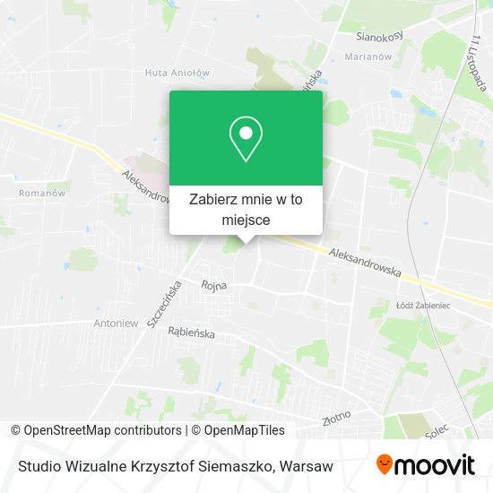 Mapa Studio Wizualne Krzysztof Siemaszko