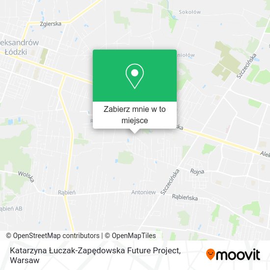 Mapa Katarzyna Łuczak-Zapędowska Future Project