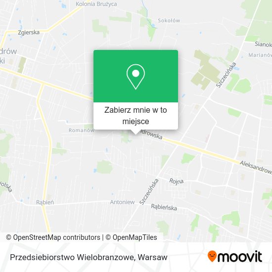 Mapa Przedsiebiorstwo Wielobranzowe