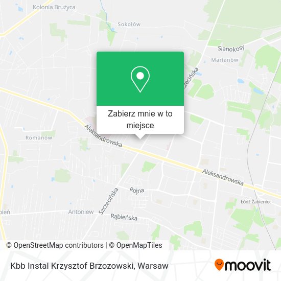 Mapa Kbb Instal Krzysztof Brzozowski