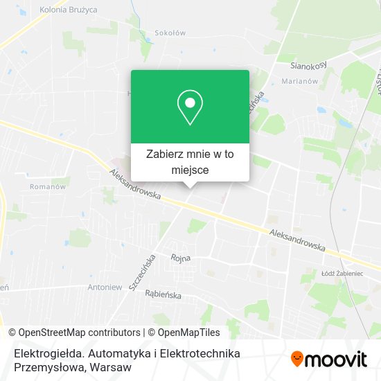 Mapa Elektrogiełda. Automatyka i Elektrotechnika Przemysłowa