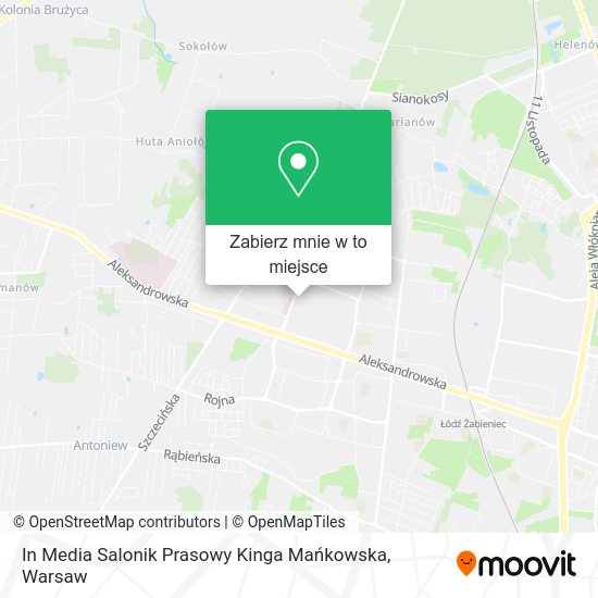 Mapa In Media Salonik Prasowy Kinga Mańkowska