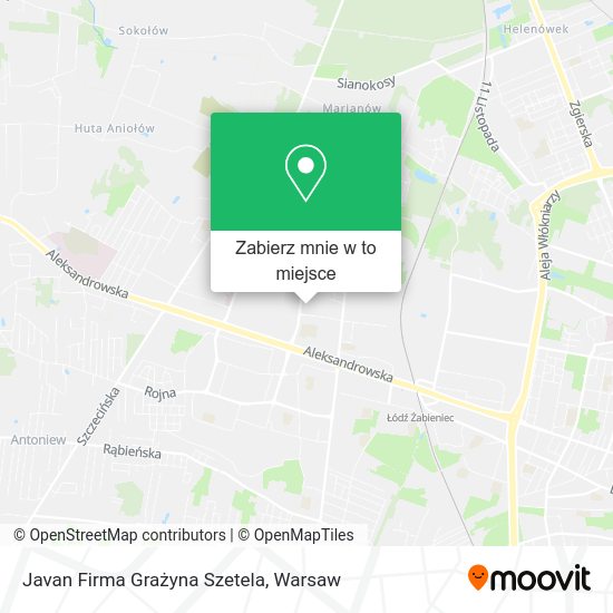 Mapa Javan Firma Grażyna Szetela